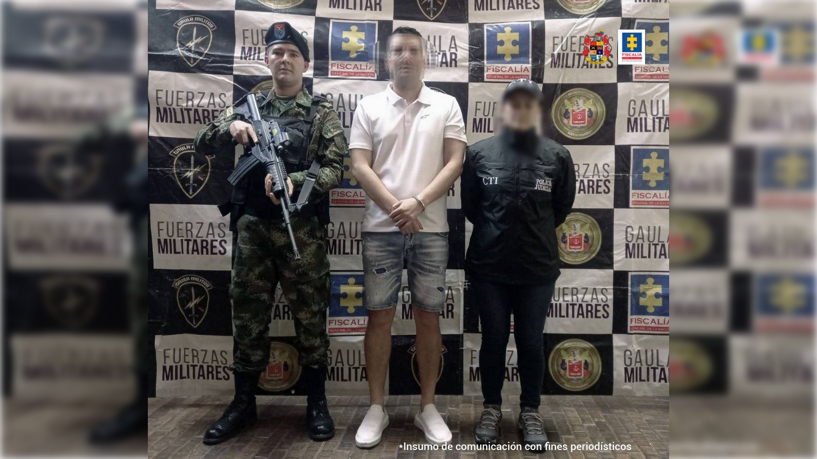 Capturado por lavado de activos.