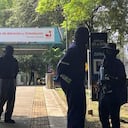 Protestas en la Universidad del Valle, por el aniversario de Dilan Cruz.