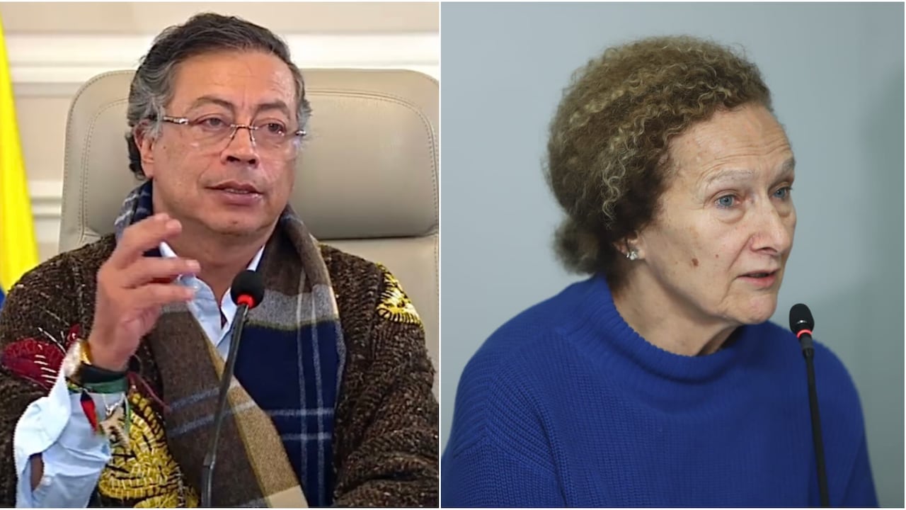 Gustavo Petro y Vera Grabe