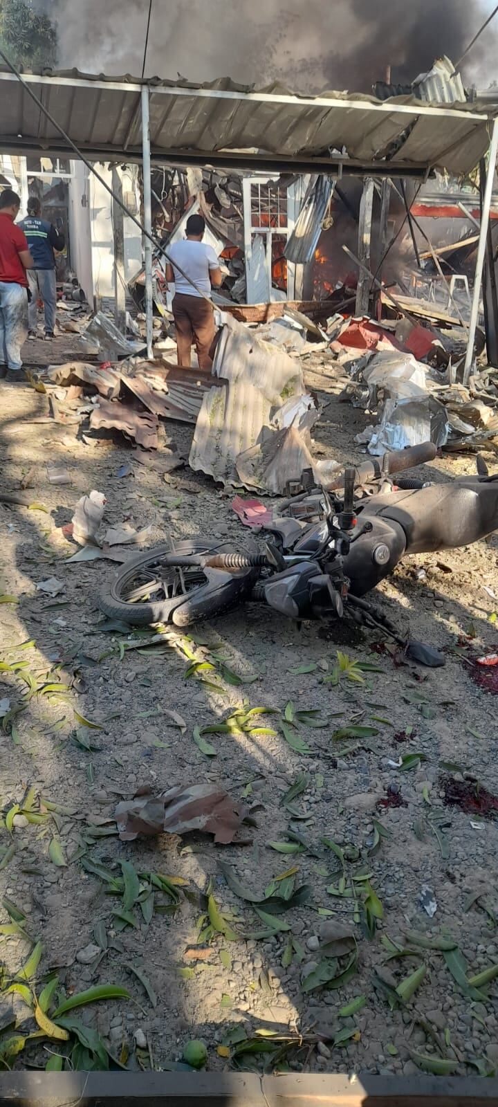 Grave atentado terrorista contra la estación de Policía en Timba, Cauca.