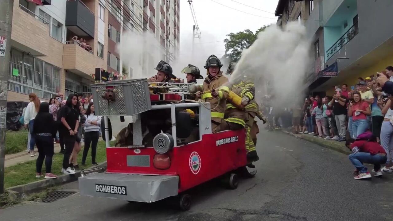 Festival de rodillos en Bello, Antioquia.