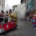 Festival de rodillos en Bello, Antioquia.
