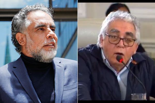 Armando Benedetti y Augusto Rodríguez.