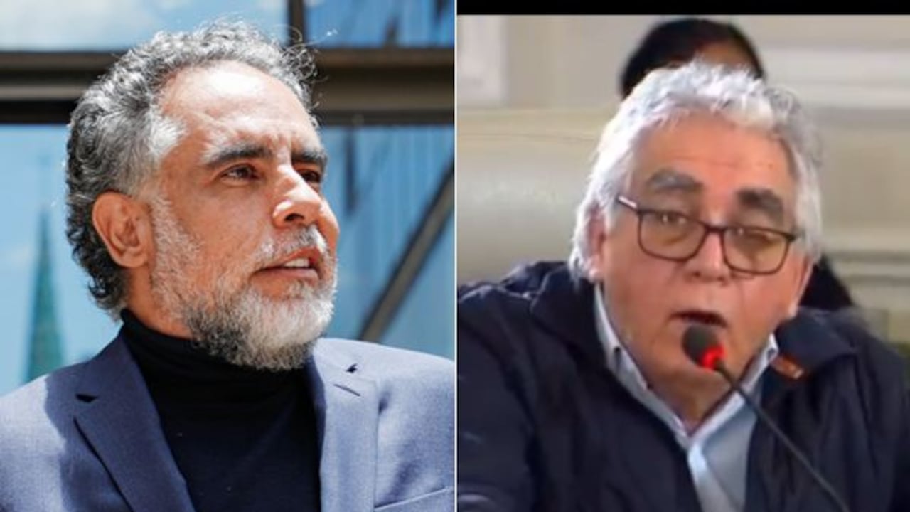 Armando Benedetti y Augusto Rodríguez.