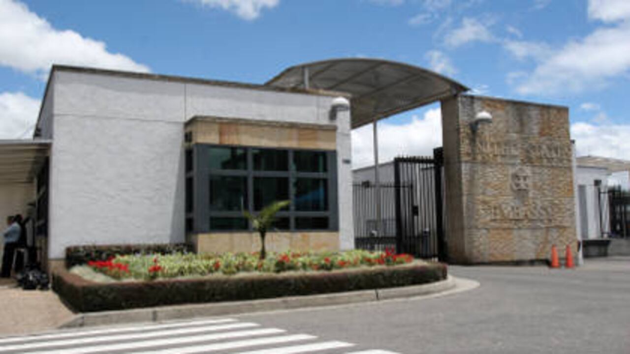 Embajada de Estados Unidos en Bogotá, Colombia.