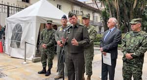 Director de la Policía, general Carlos Triana