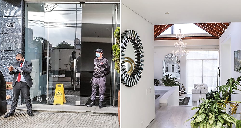 La Fiscalía ha realizado varias diligencias de allanamiento e inspecciones judiciales recaudando pruebas para encontrar a los responsables del doble homicidio.