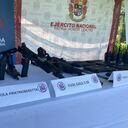 El ELN recibió a bala a comandos del Ejército en Arauca, en donde había un deposito con abundante material de guerra.