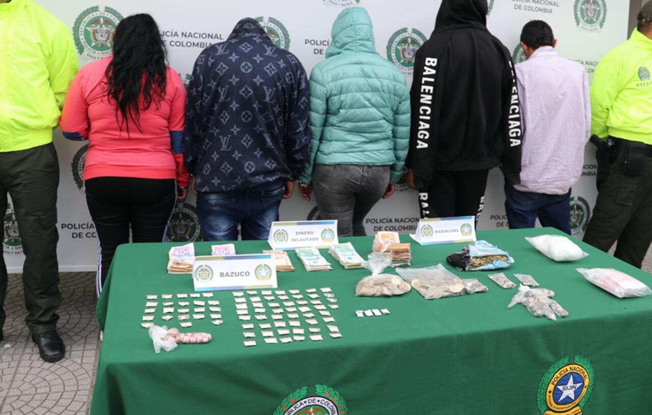 Los capturados pertenecen a una misma familia