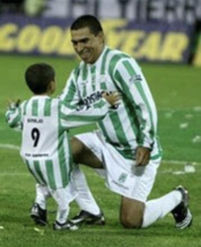 Víctor Aristizábal y su hijo Emilio