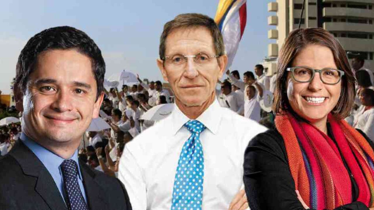 Emilio Archila, Juanita Goebertus y José Daniel López.