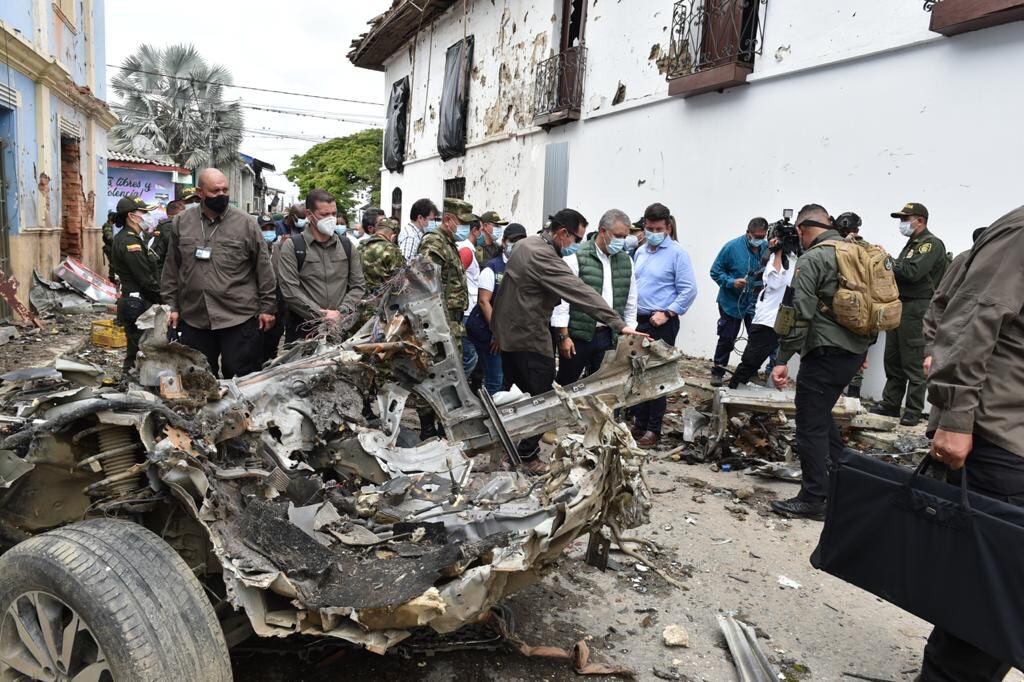 Iván Duque en Corinto, Cauca.