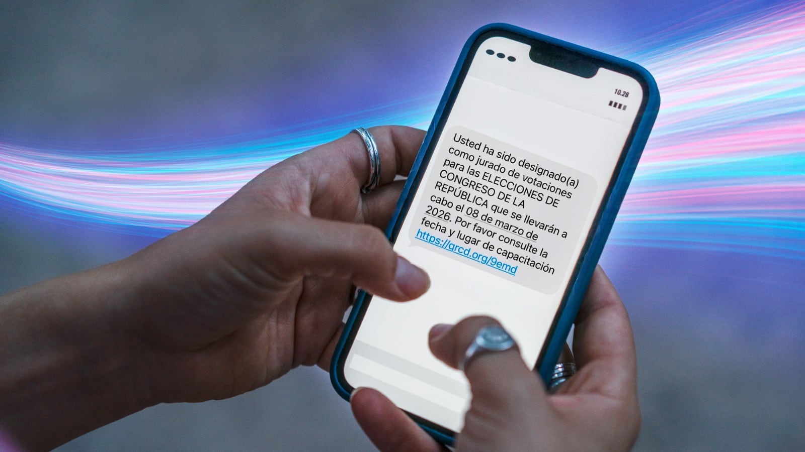 La recomendación es clara: no hacer clic en enlaces, no descargar archivos y no suministrar información personal ante este tipo de mensajes