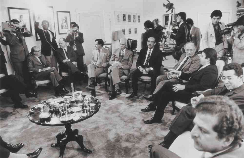 Los años en los que gobernó a Colombia fueron de los más complejos de la historia moderna. Tuvo que hacerle frente a la explosión del narcotráfico y la aparición de los primeros grandes capos. Archivo SEMANA.