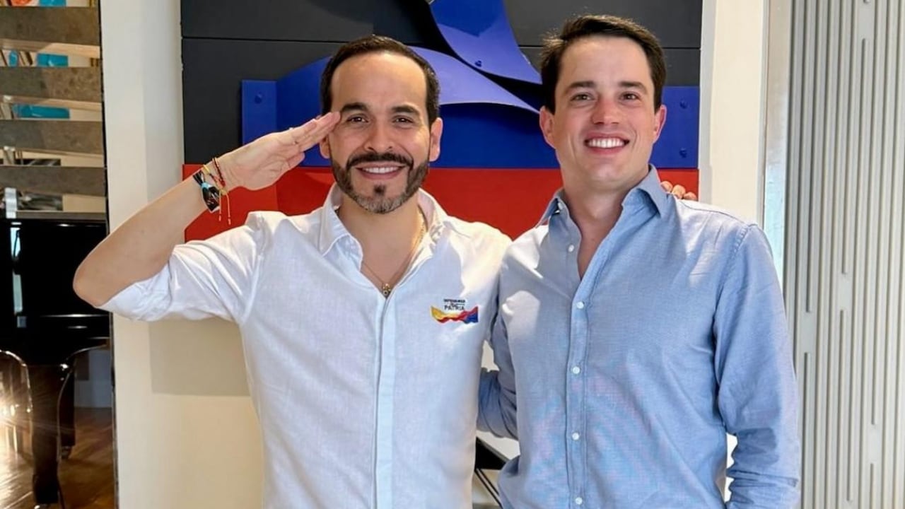 Abelardo de la Espriella y Jerónimo Uribe estuvieron conversando