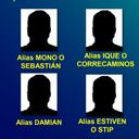 Cartel de los más buscados en Yarumal, Antioquia.