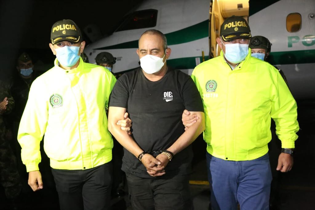 Arribo de alias Otoniel a Bogotá