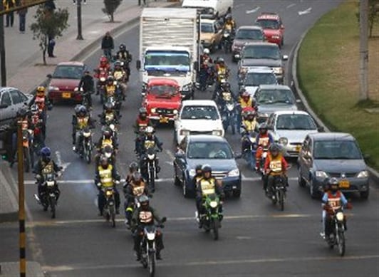 Motos en Bogotá 