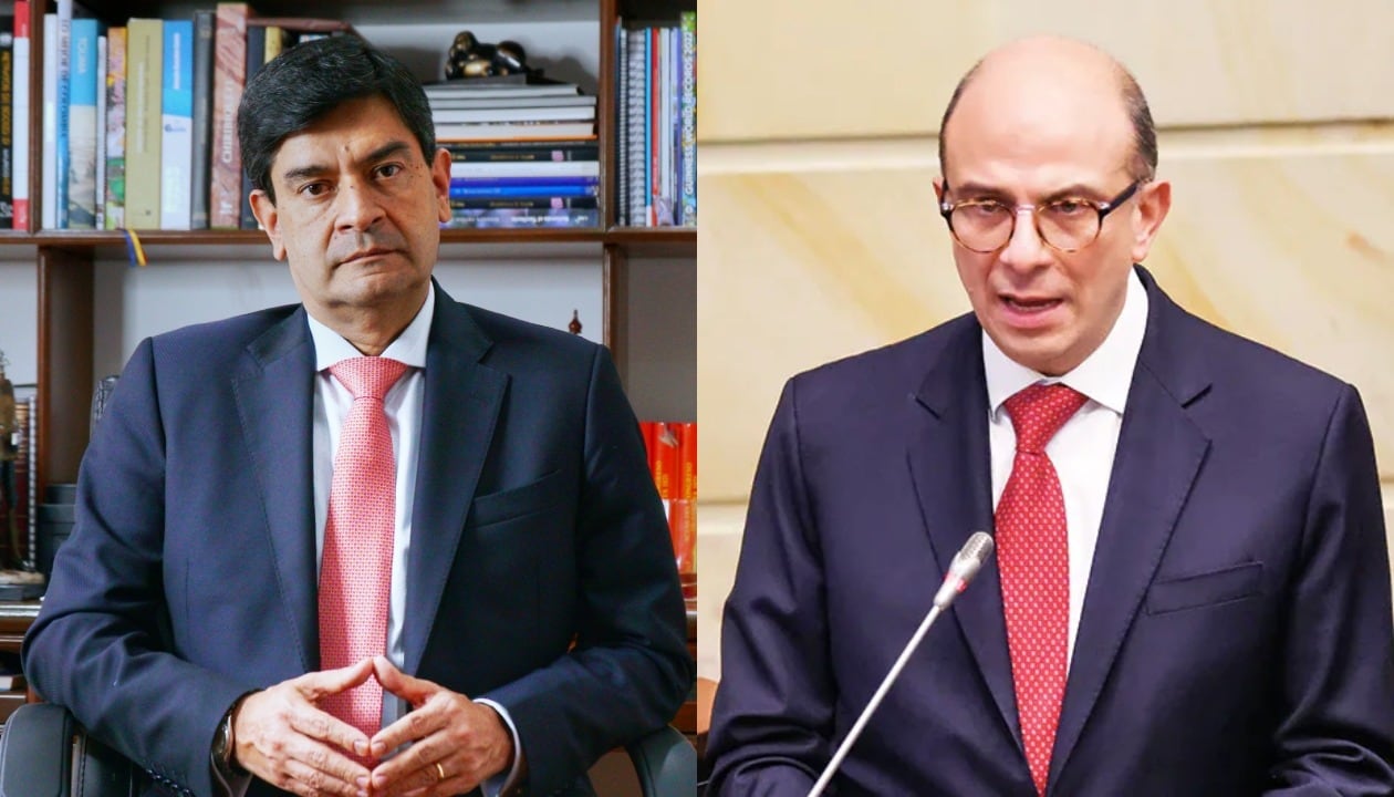 Magistrados Carlos Camargo y Juan Carlos Cortés