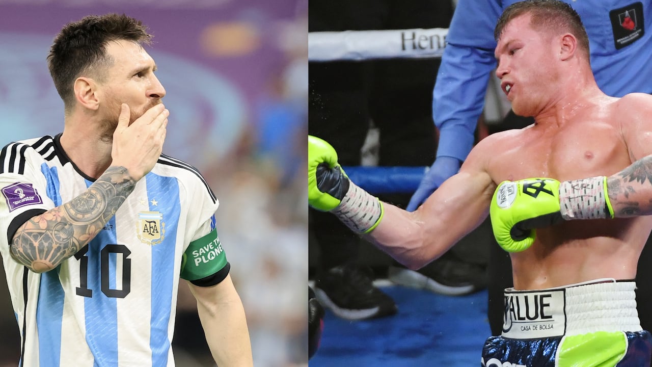 Messi y 'Canelo' Álvarez
