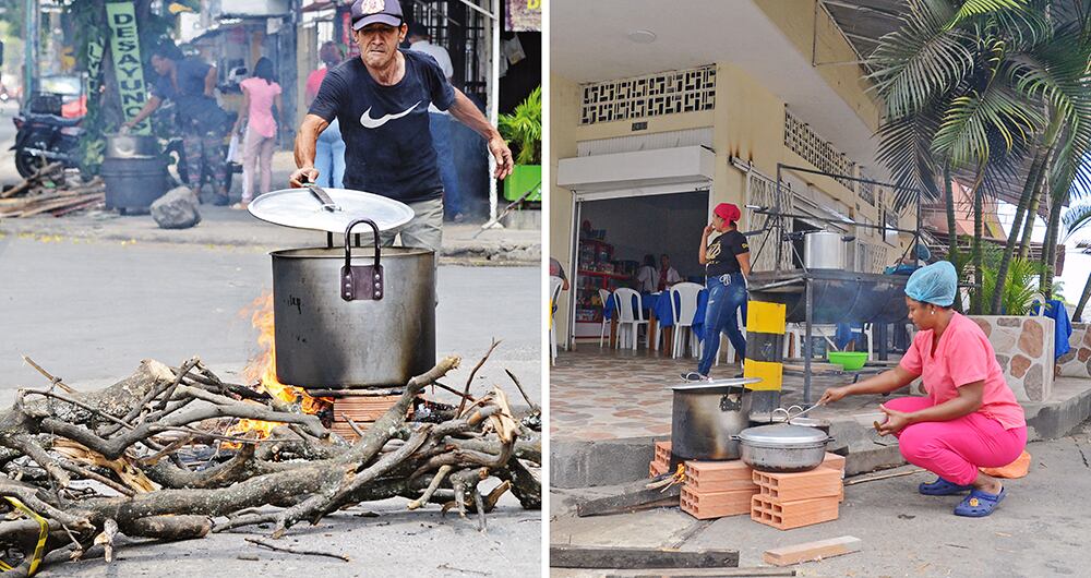   Durante la interrupción del gas, los precios de los elementos eléctricos se triplicaron, al igual que los cilindros. 