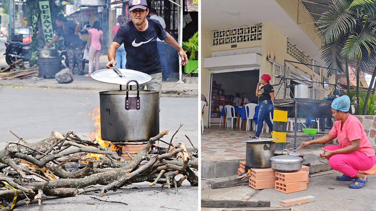 Durante la interrupción del gas, los precios de los elementos eléctricos se triplicaron, al igual que los cilindros.