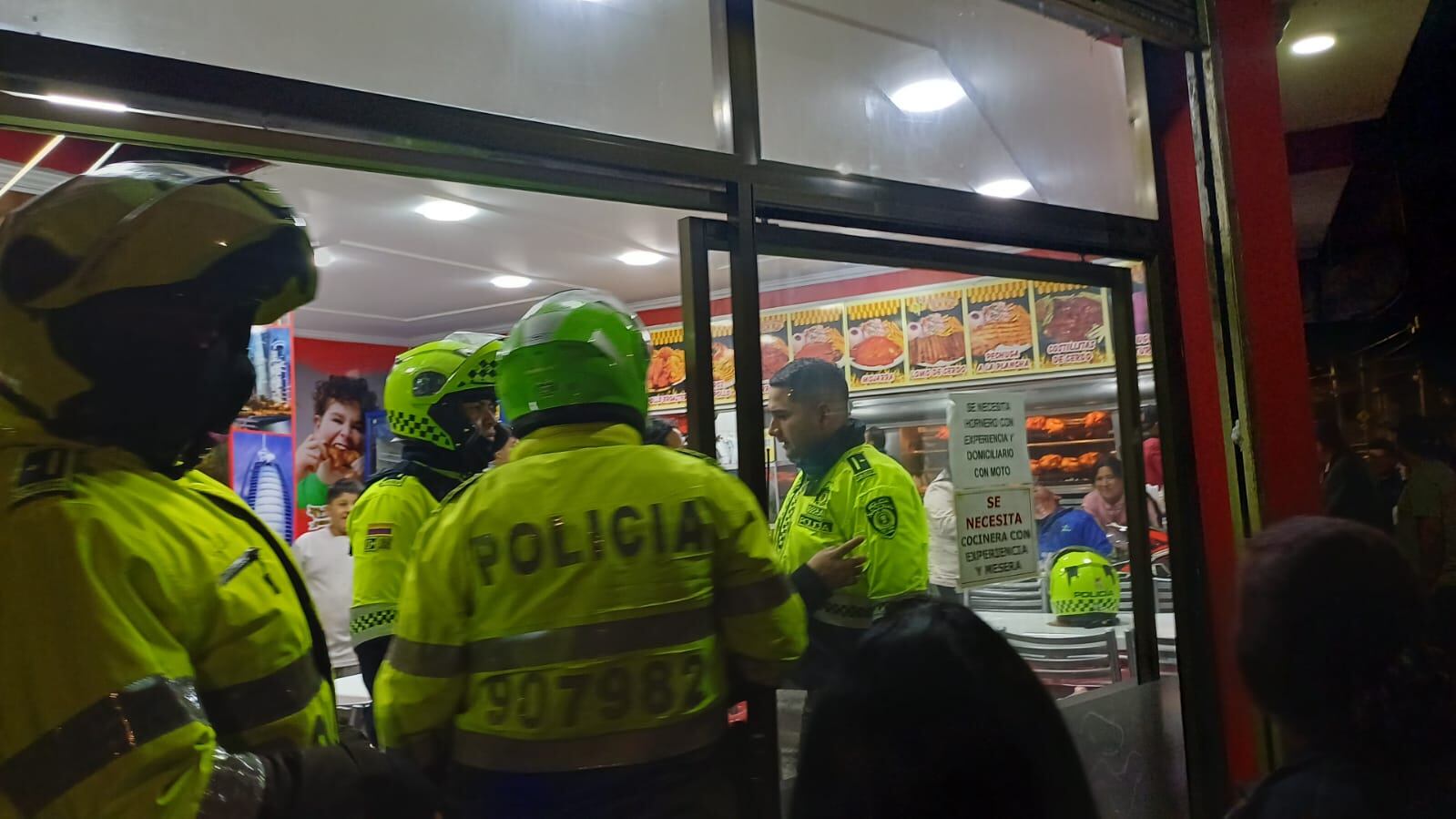 Las autoridades acordonaron la zona e investigan lo sucedido.