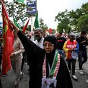 Protestas contra el guerra en Gaza en Venezuela