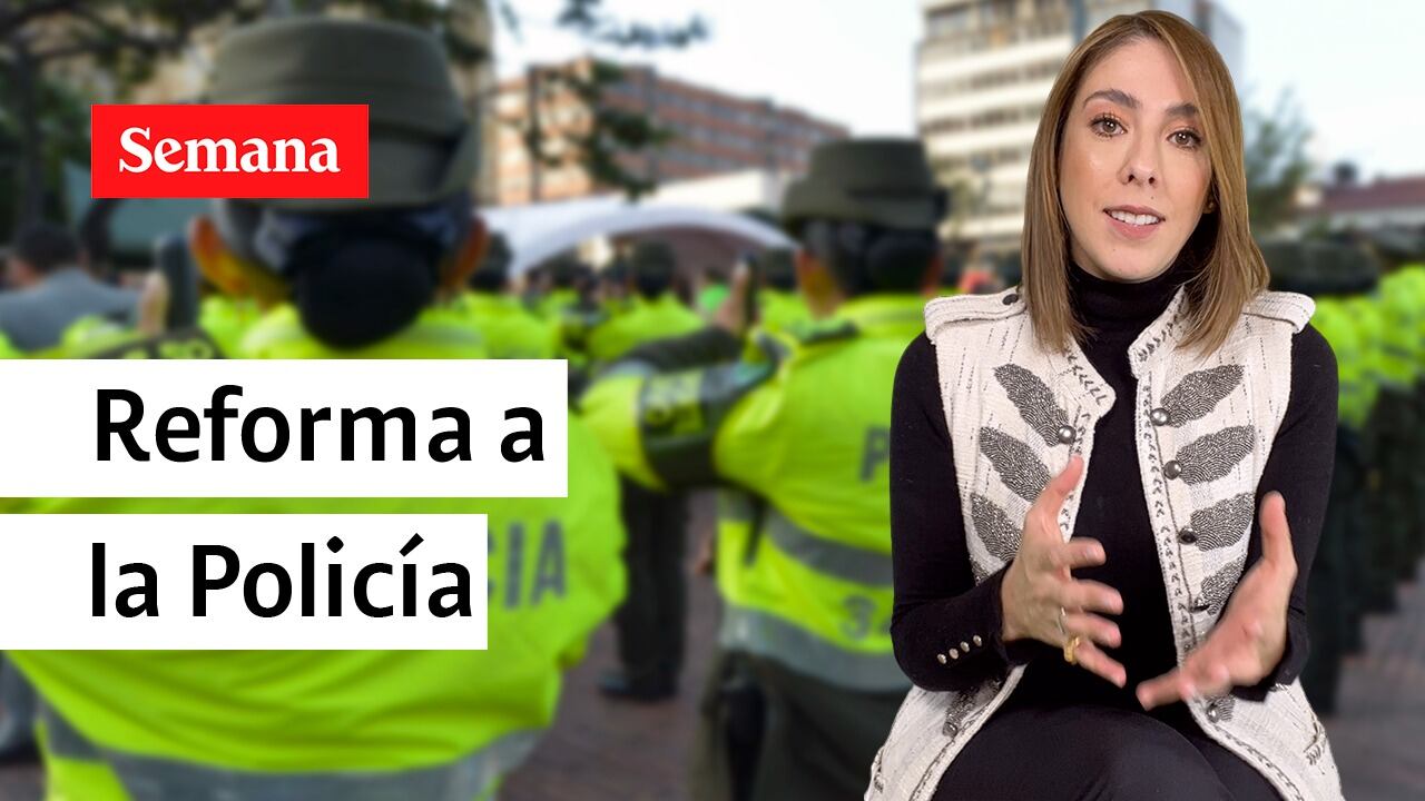 Juanita Gómez da a conocer los pormenores de la reforma a la Policía radicada como proyecto de ley en el Congreso.