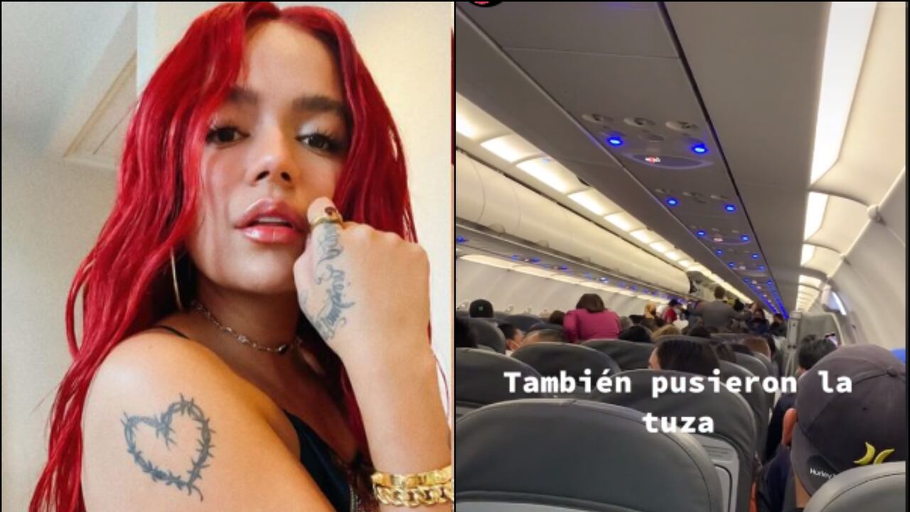 Pasajeros de un avión que cubría la ruta Ciudad de México - Cancún cantaron 'Tusa', de Karol G.