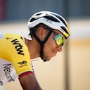 Egan Bernal of Ineos during the Tour de France 2026, UCI World Tour cycling event, Stage 4, Carcassonne-Foix (181,9 Km) on 7 July 2026 in Foix, France - Photo Nathan Barange / DPPI (Photo by Nathan Barange / DPPI via AFP)