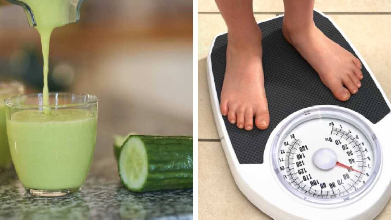 El pepino es una hortaliza rica en agua y es baja en calorías. Foto: Getty Images. Montaje SEMANA.