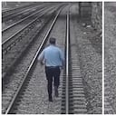 Rescate en vía férrea