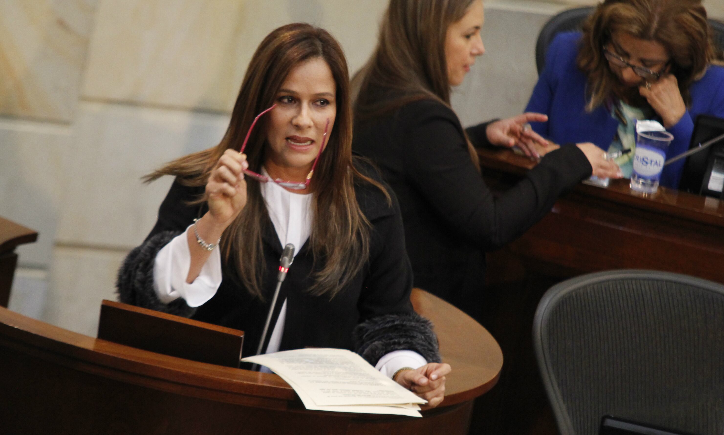Maritza Martínez, senadora del partido de La U.