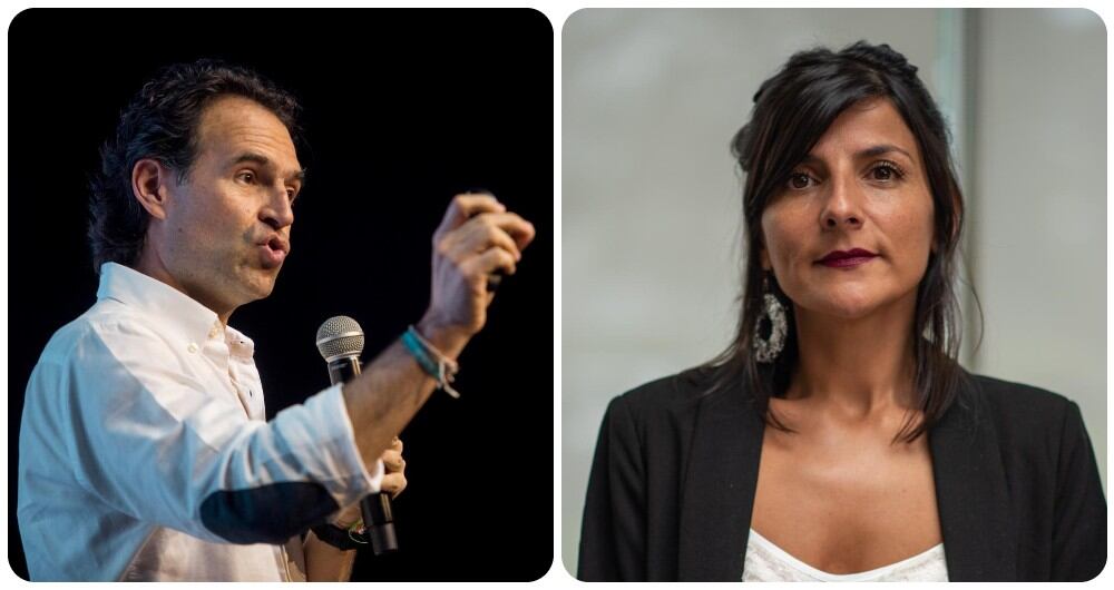 Federico Gutiérrez e Irene Vélez