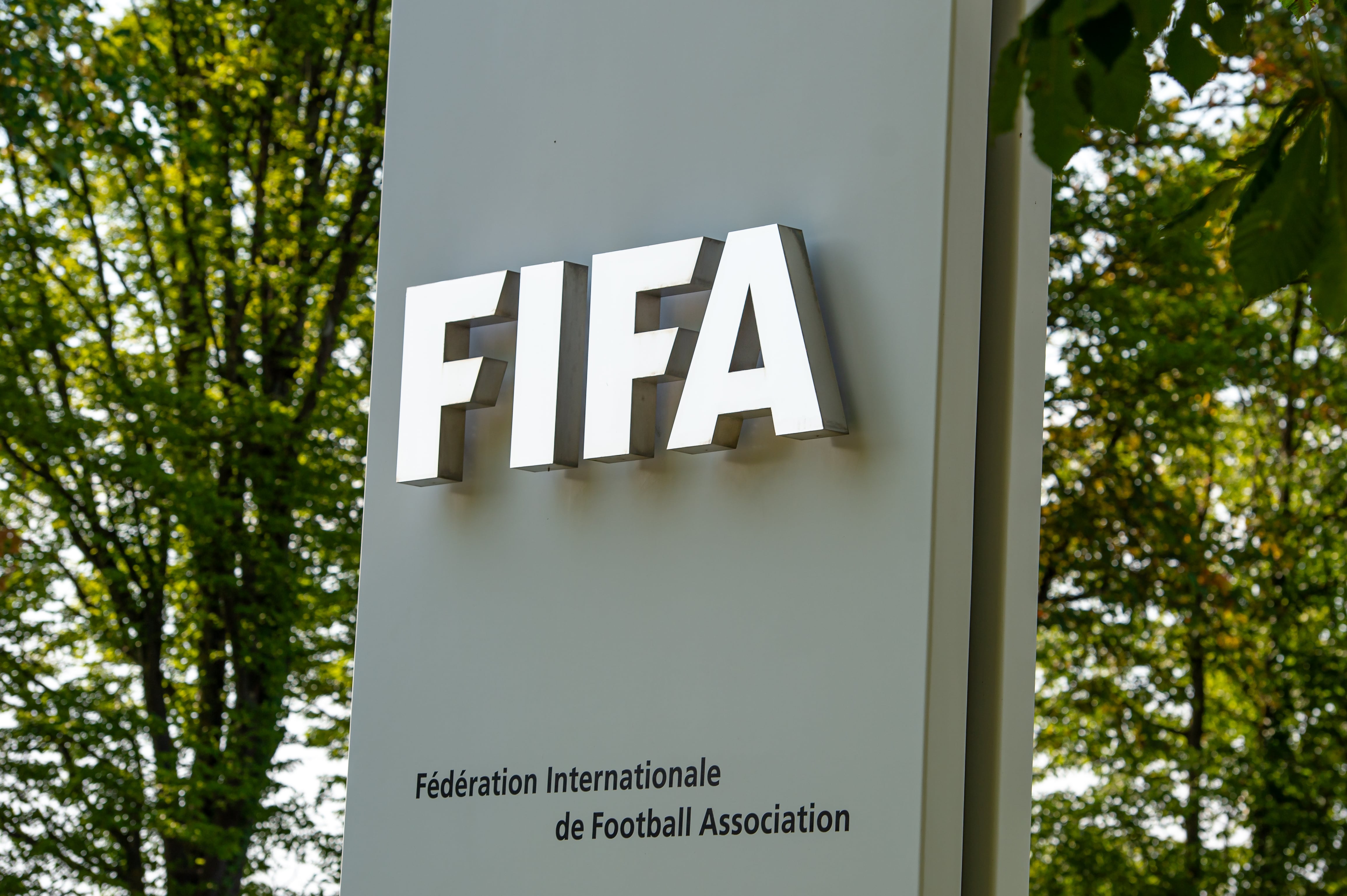 ZURICH, SWITZERLAND - JULY 30: General view outside FIFA (Fédération Internationale de Football Association) global headquarters on July 30, 2026 in Zurich, Switzerland. A recent proposal by FIFA President Gianni Infantino to sell off stakes in its football competitions has sparked backlash from some national and regional sports governing bodies. (Photo by Robert Hradil/Getty Images)
