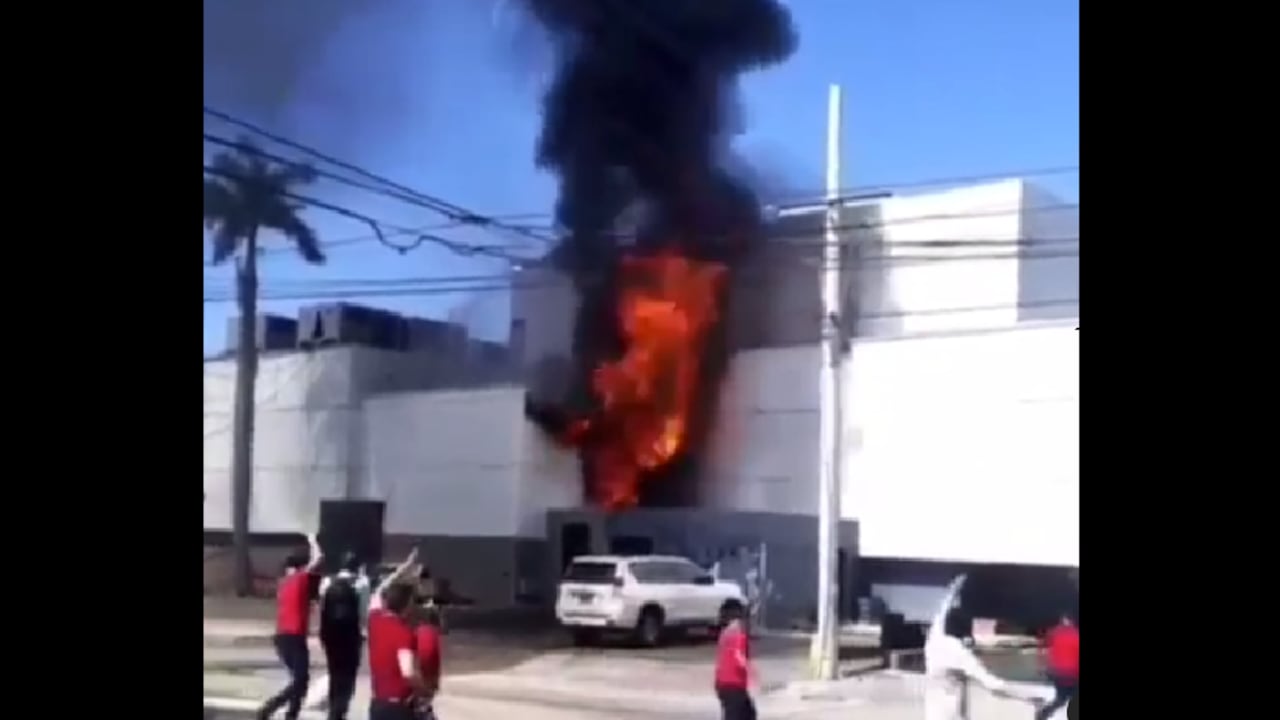 Incendio SAO Barranquilla