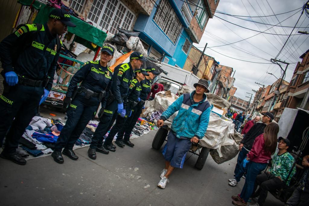 El operativo se llevó a cabo en la madrugada de este marte en los barrios María Paz y El Amparo.