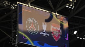 Cartel de la final de Champions League 2026 entre PSG y Arsenal