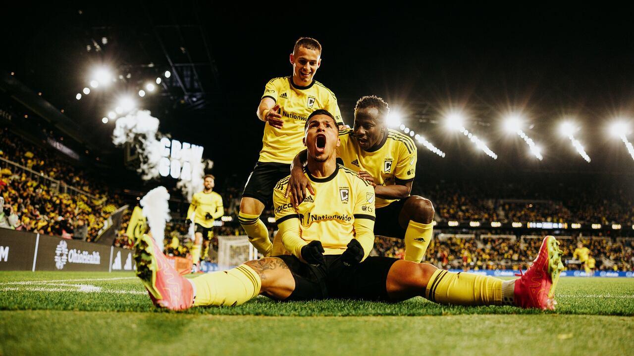 Cucho Hernández firmó magistral doblete con el Columbus Crew.