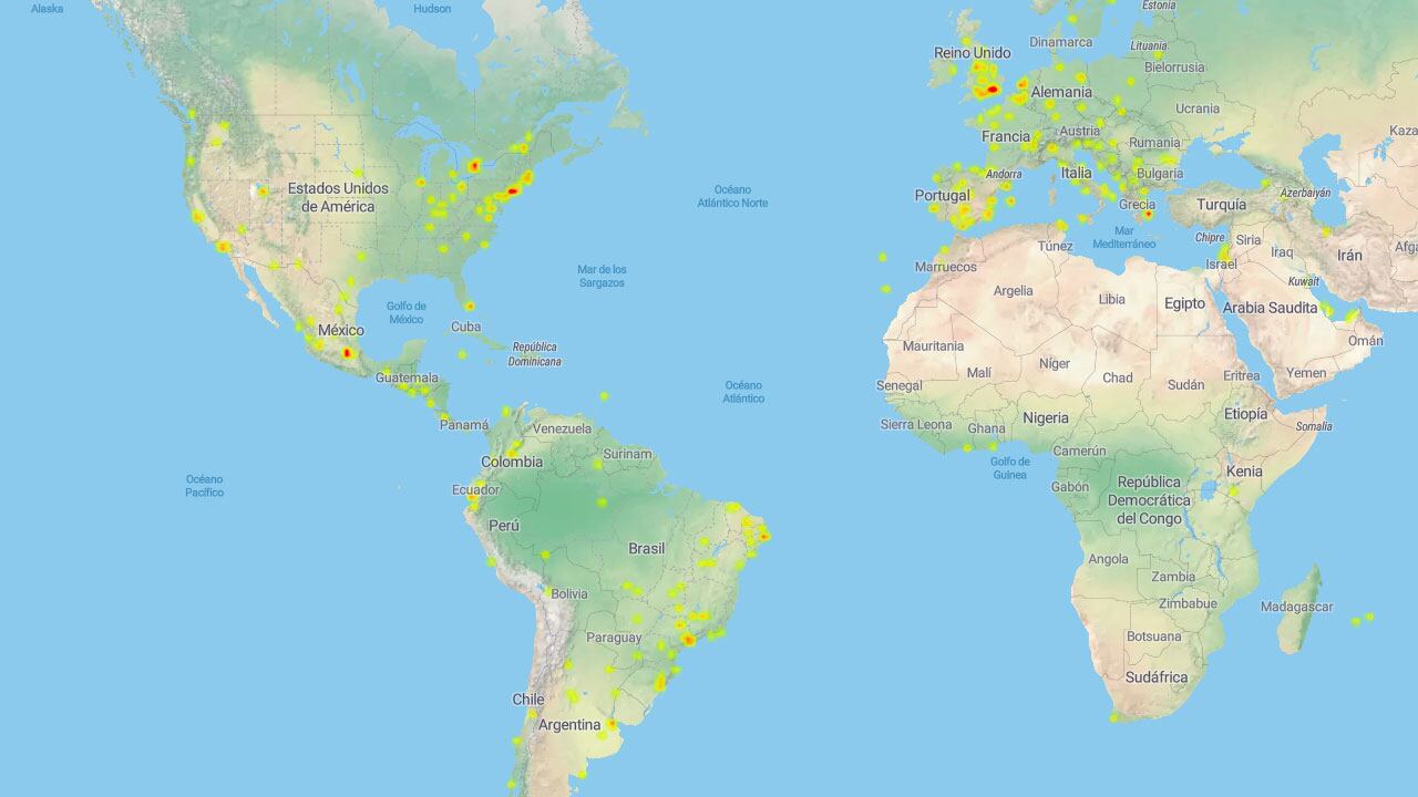En varios países del mundo Instagram está fallando.