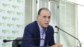 Rueda de prensa con John Maya Salazar