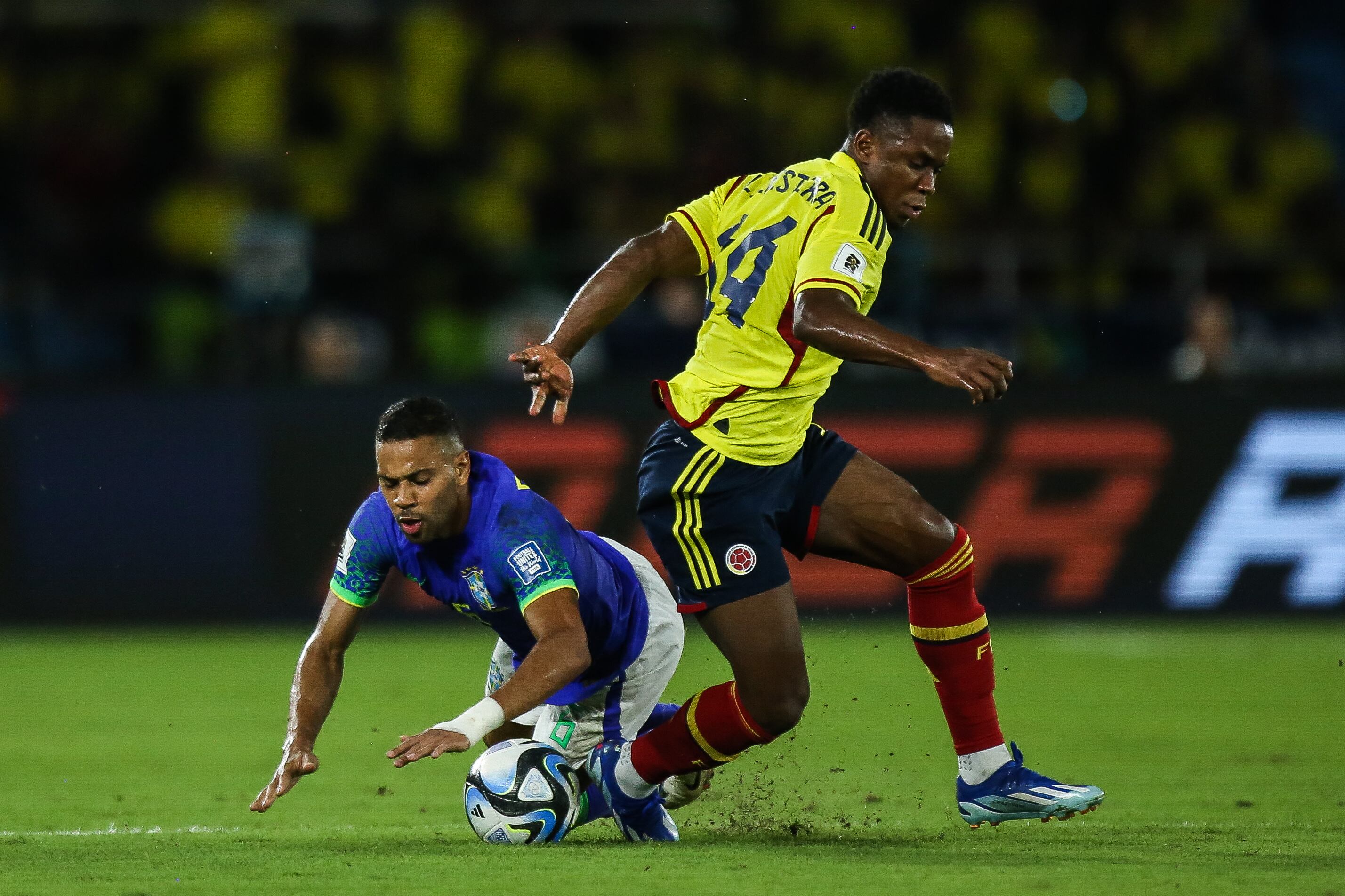 Partido Colombia vs Brasil en Estadio Metropolitano de Barranquilla