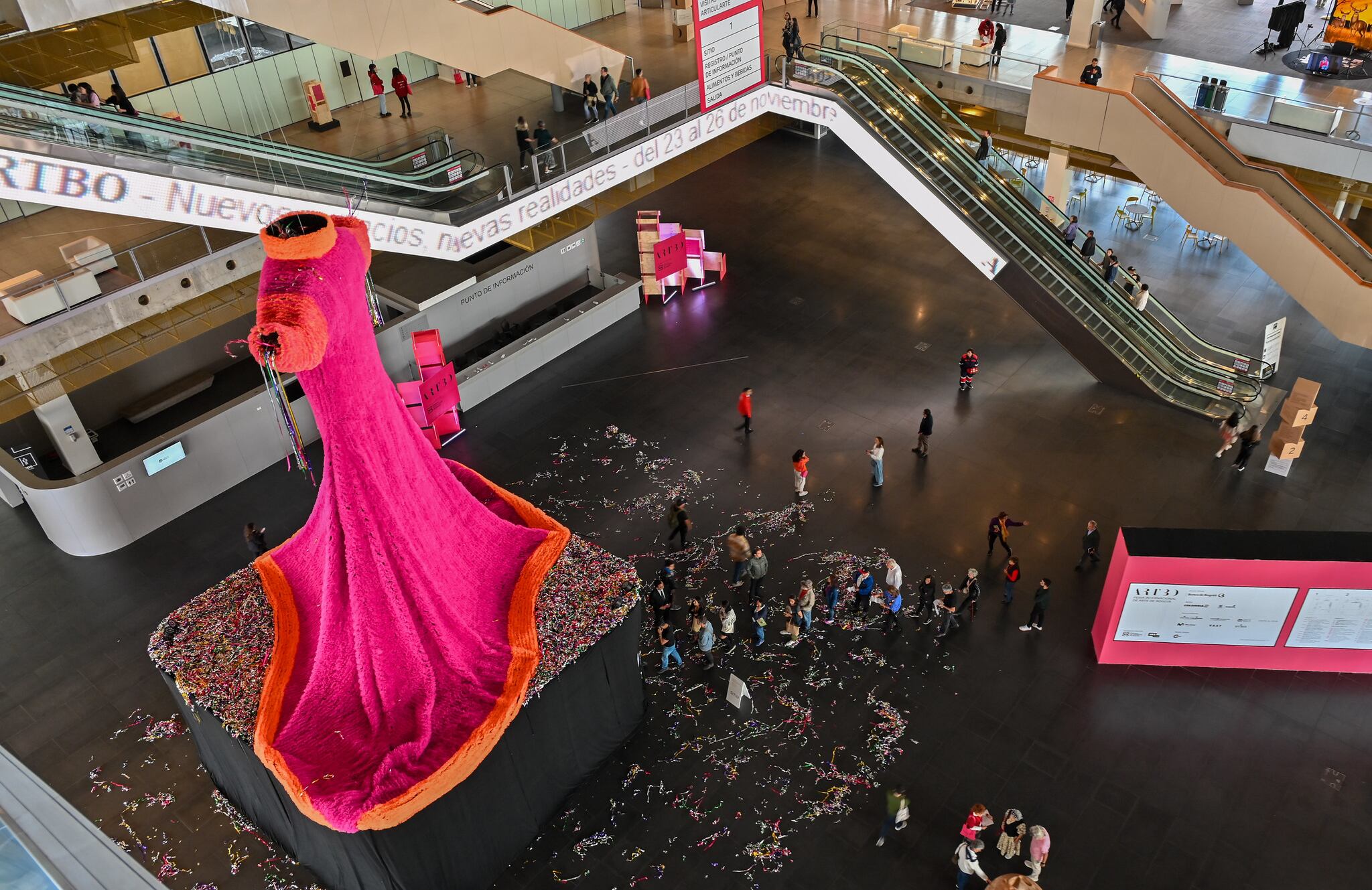 Así se vio el Laboratorio de Artistas de ROLF ART y Mapa Teatro en la edición anterior.