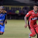 Patriotas en su casa en Tunja ganó el partidod e ida 3-1 a Fortaleza y dejó pie y medio para lograr el ascenso.