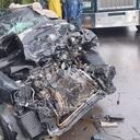 Accidente en la vía Chusacá en Sibaté