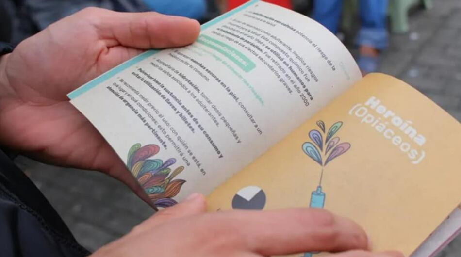 Campaña Alcaldía de Medellín sobre sustancias psicoactivas.