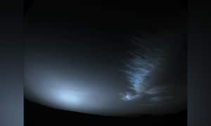 Misión Perseverance captó nubes en Marte.