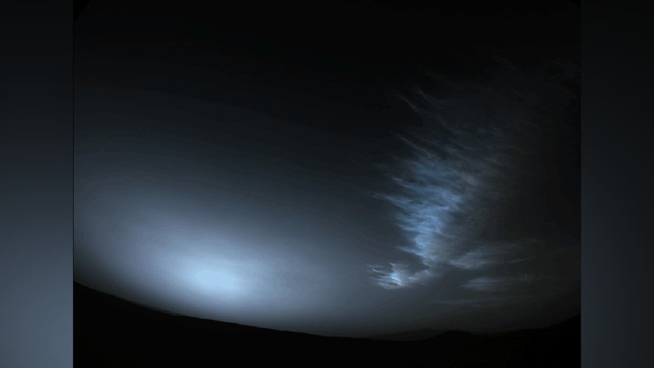 Misión Perseverance captó nubes en Marte.