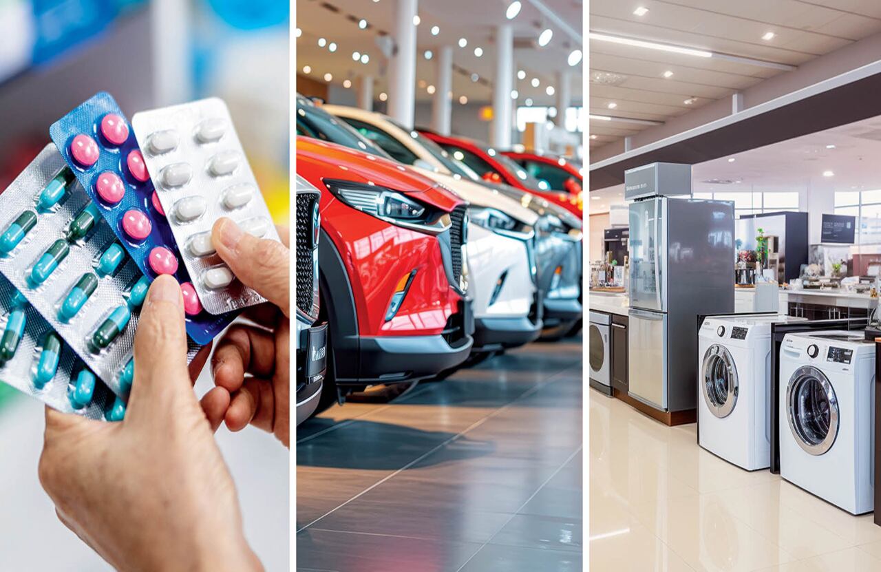 Debido a que el precio de los importados no depende de la tasa de cambio actual, sino de la que había cuando fueron comprados, estos tardan más tiempo en sentir el abaratamiento del dólar, en especial en temas como fertilizantes, medicamentos, carros y electrodomésticos. 